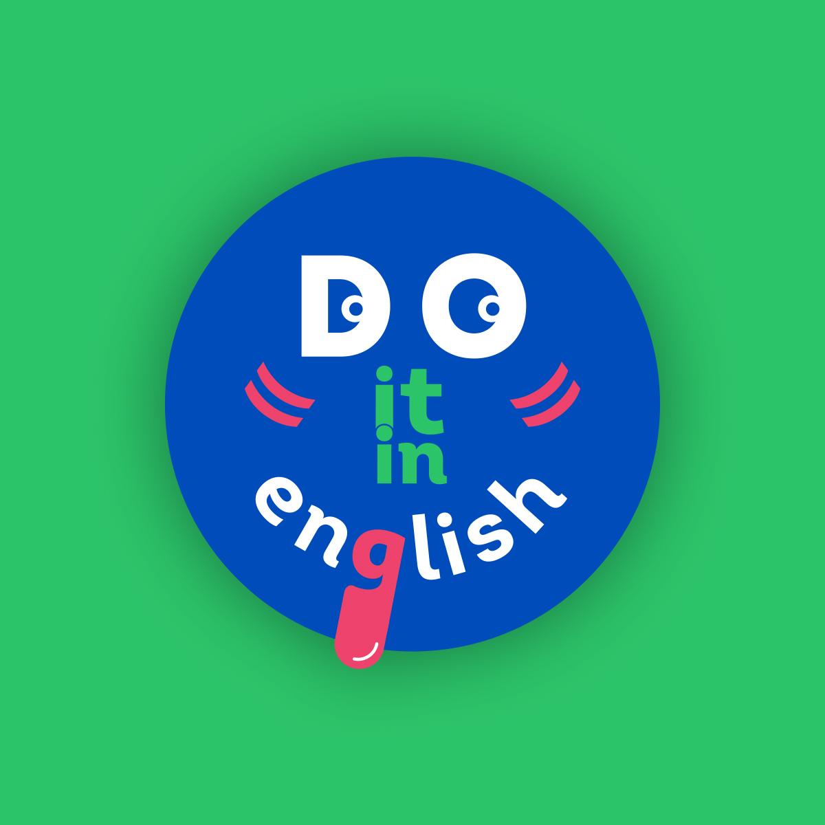 Do it in English - logo Do it in English - logo