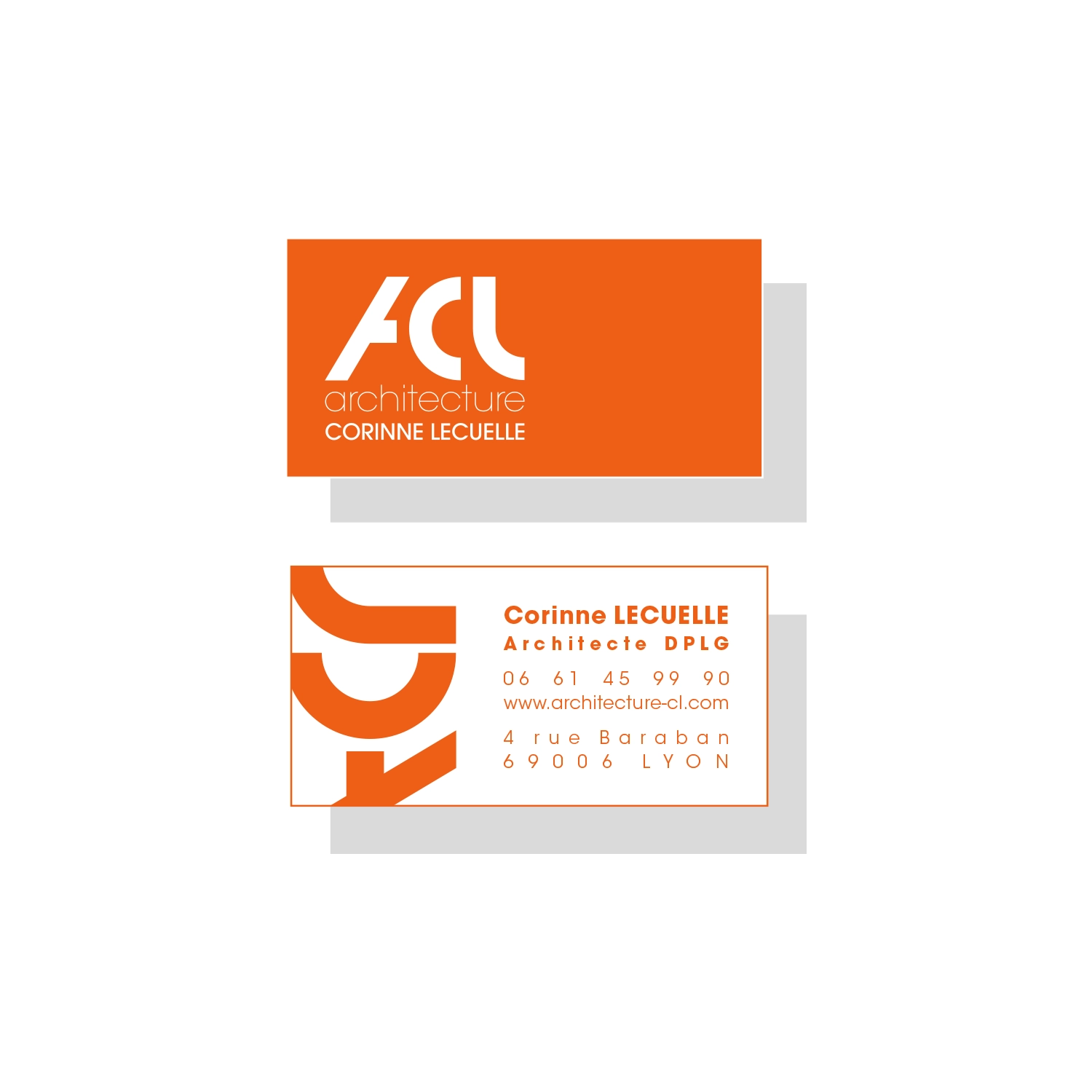 Architecture Corinne Lecuelle_papeterie