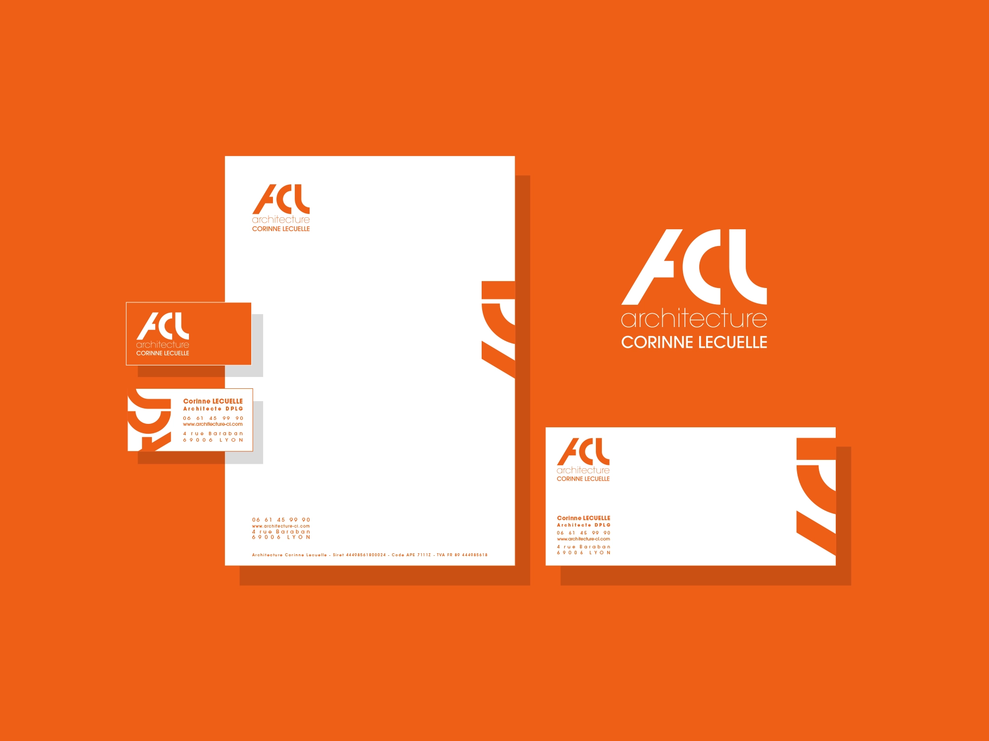 Architecture Corinne Lecuelle_papeterie